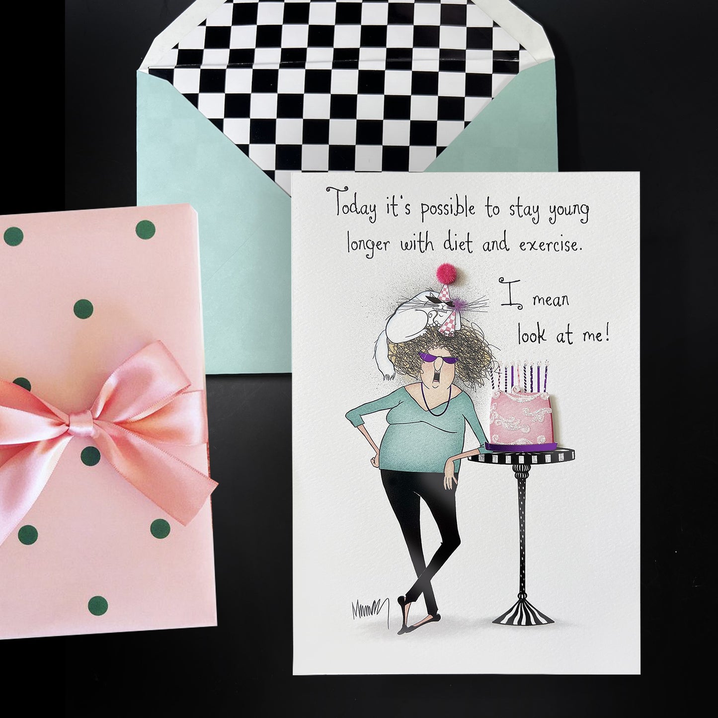 Bad Example Birthday Card