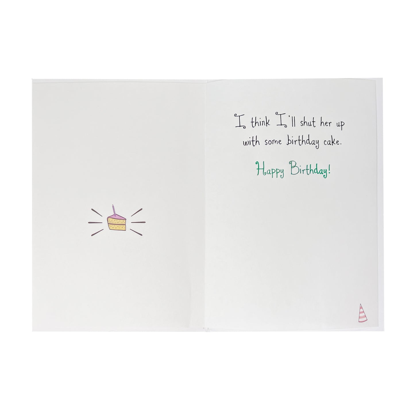 Skinny Woman Birthday Card