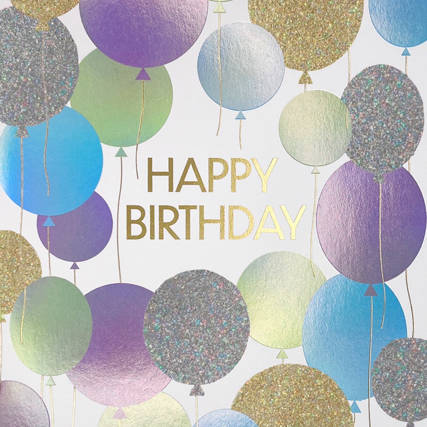 Balloons Birthday Card