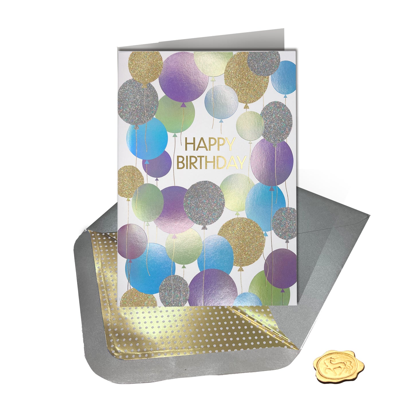 Balloons Birthday Card