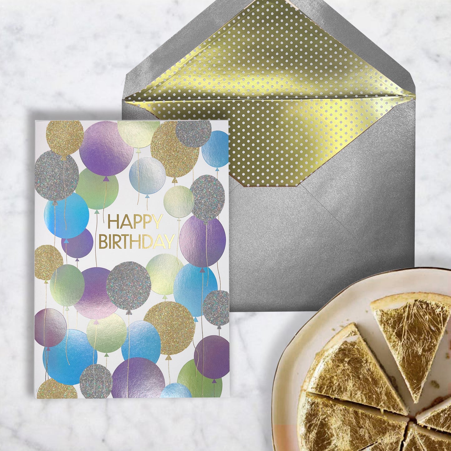 Balloons Birthday Card