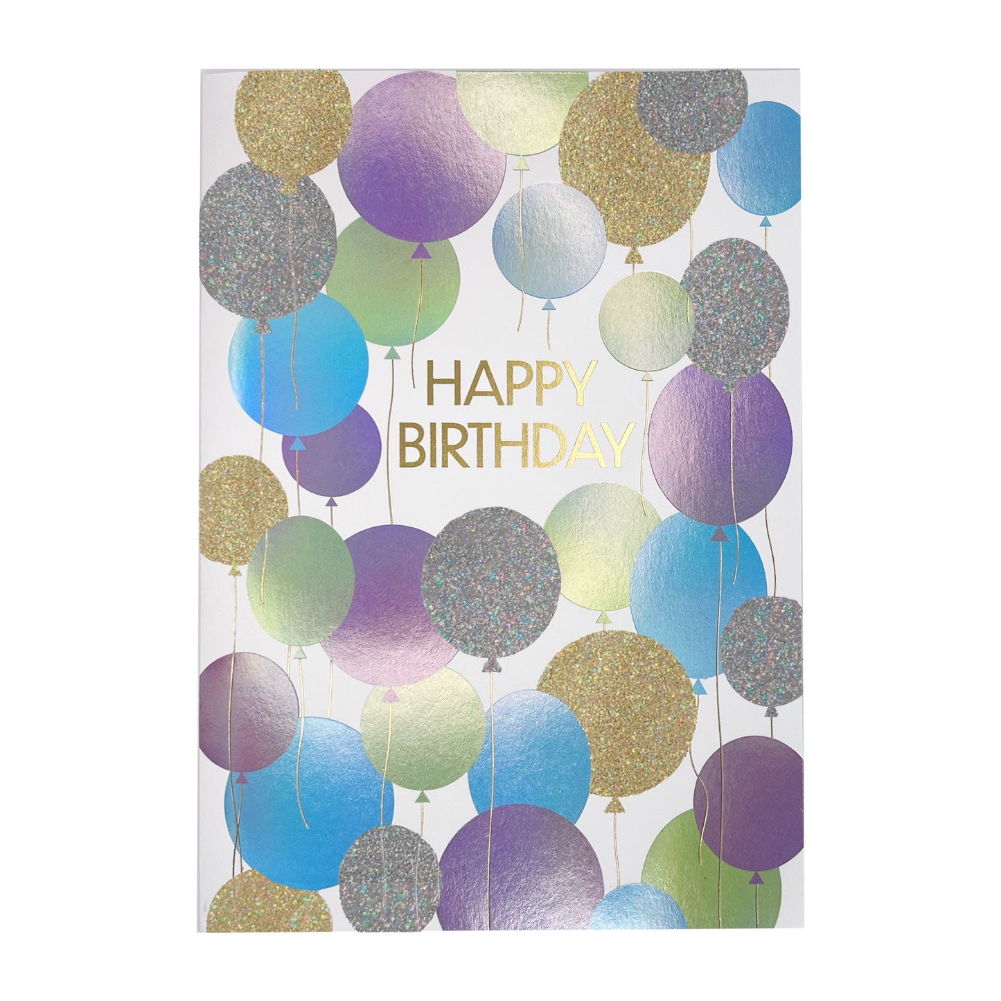 Balloons Birthday Card