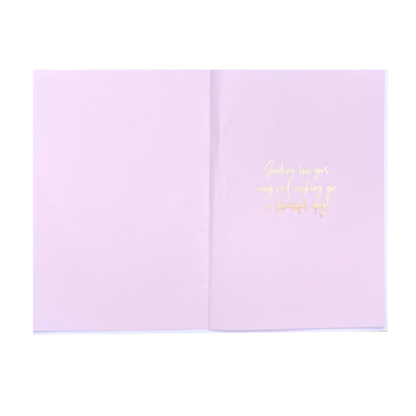 Long Stemmed Floral Birthday Card