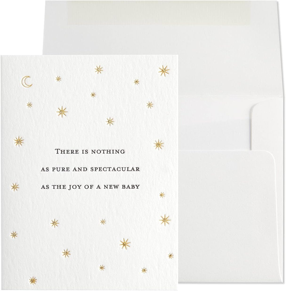 Copy Driven Letterpress Baby Card