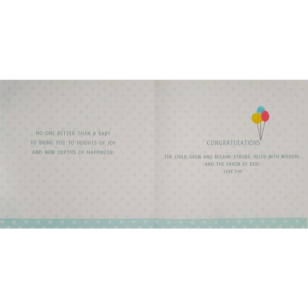 Noah's Ark Baby Card