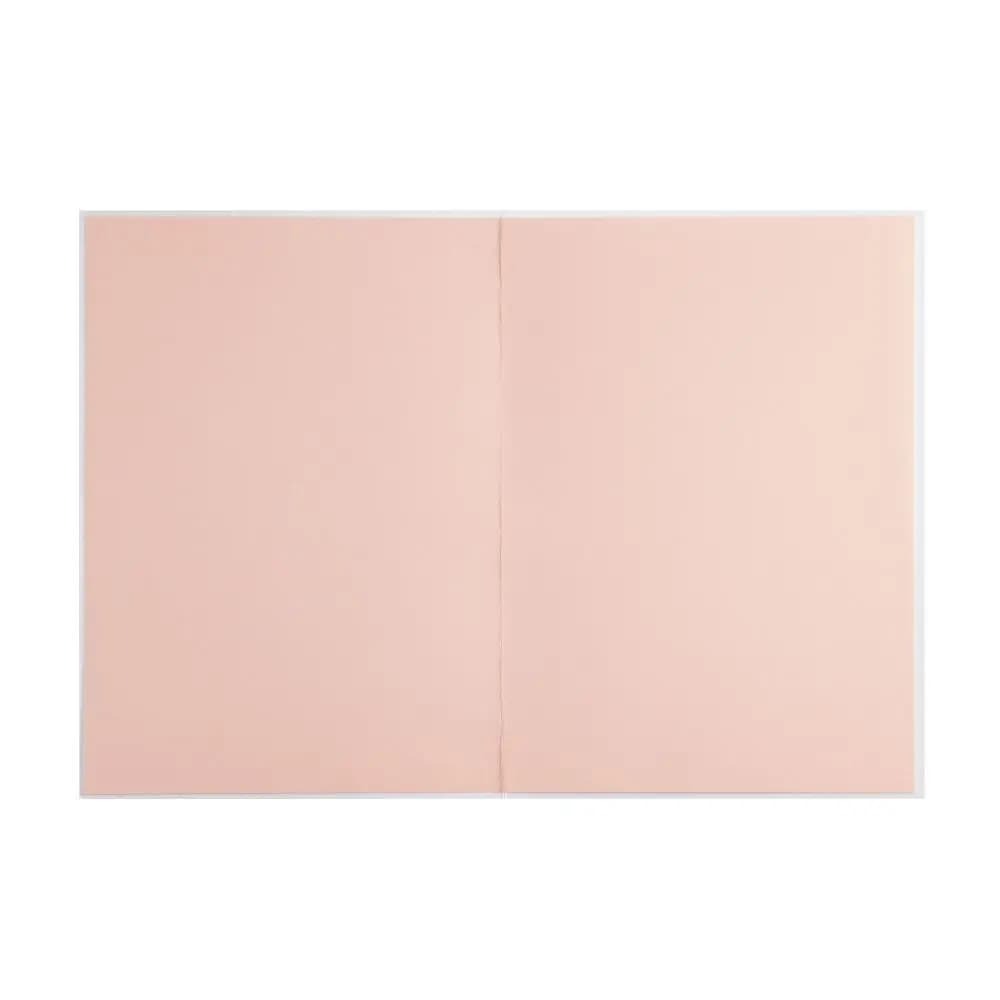 Vellum Quince Branches Blank Card