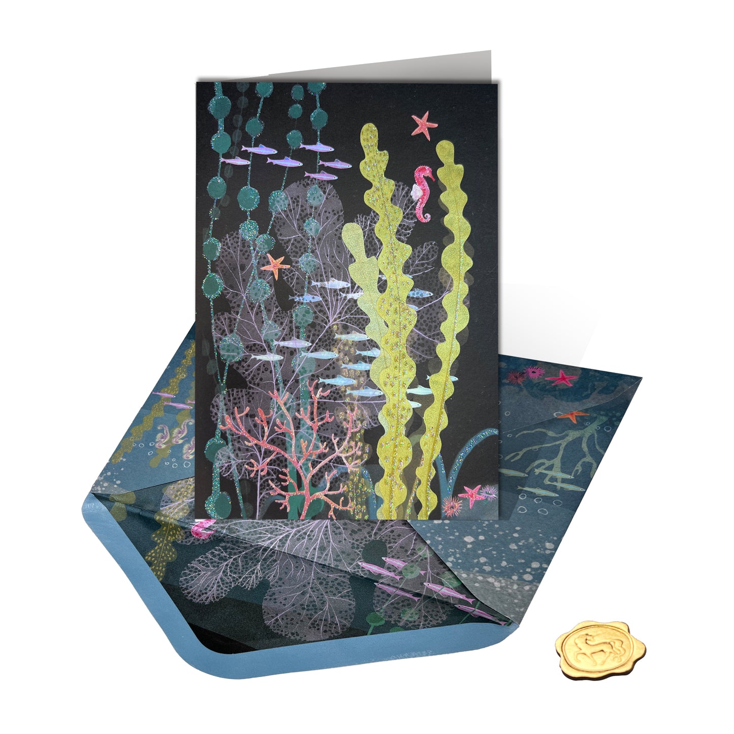 Underwater Scene Blank Card