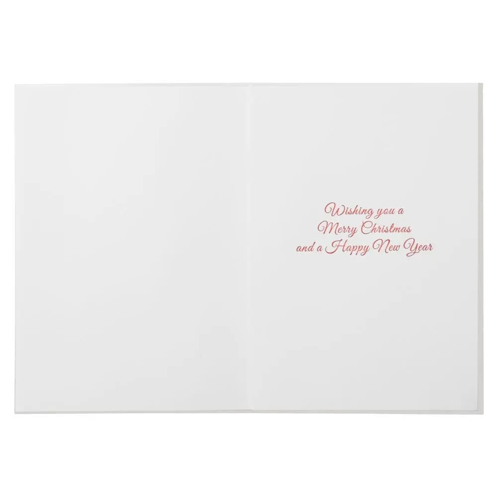 Multi Colored Gem Tree Christmas Card