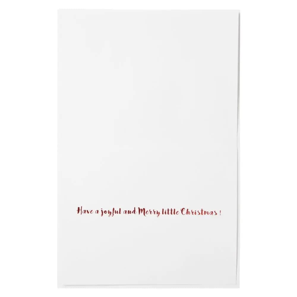 Three Tree Cupcakes Christmas Card