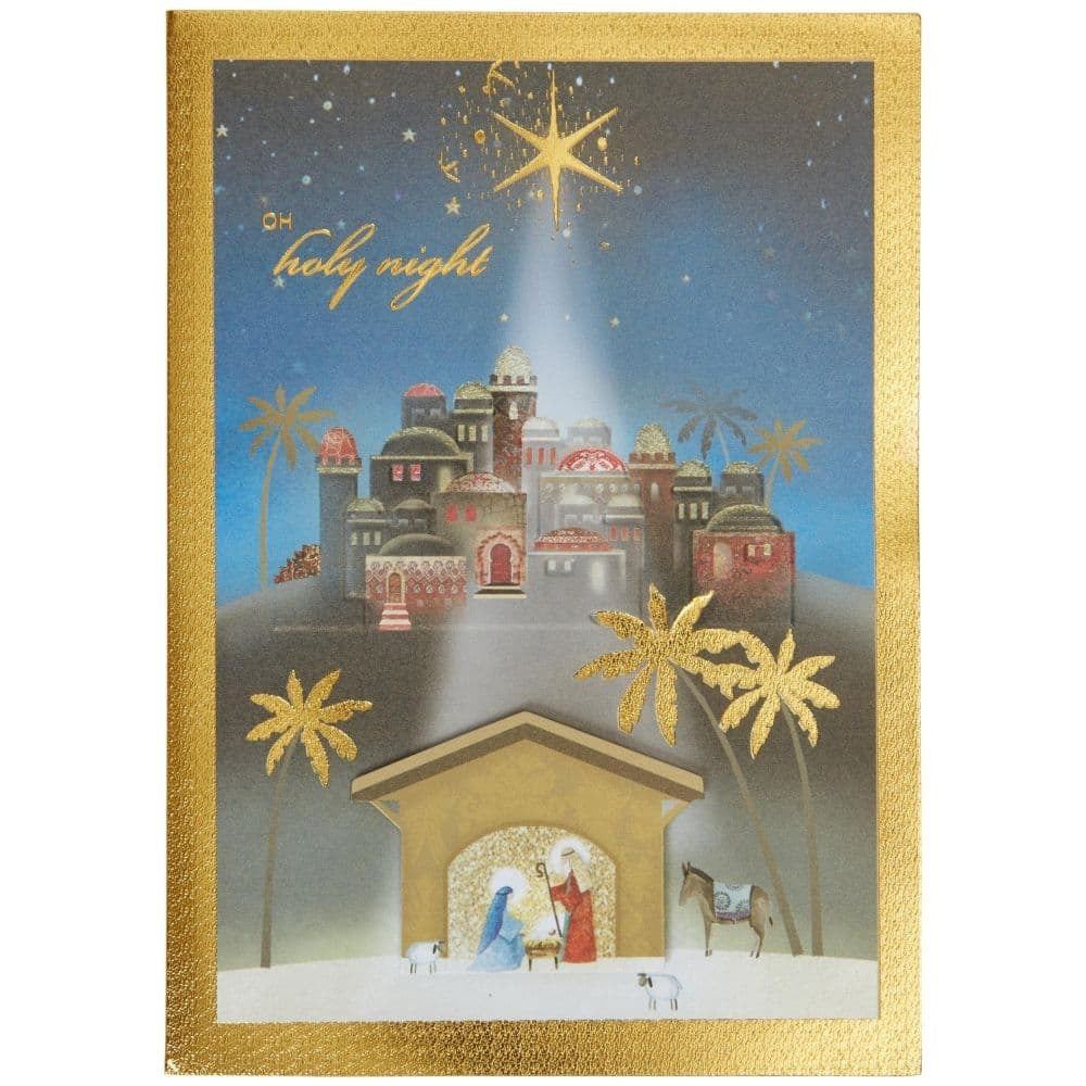 Wisemen Arriving Christmas Card