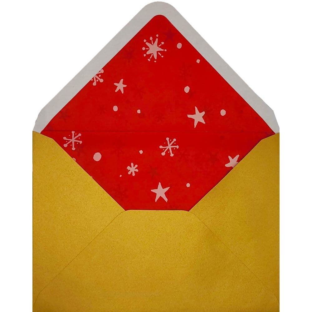Snowy Christmas Tree Christmas Card