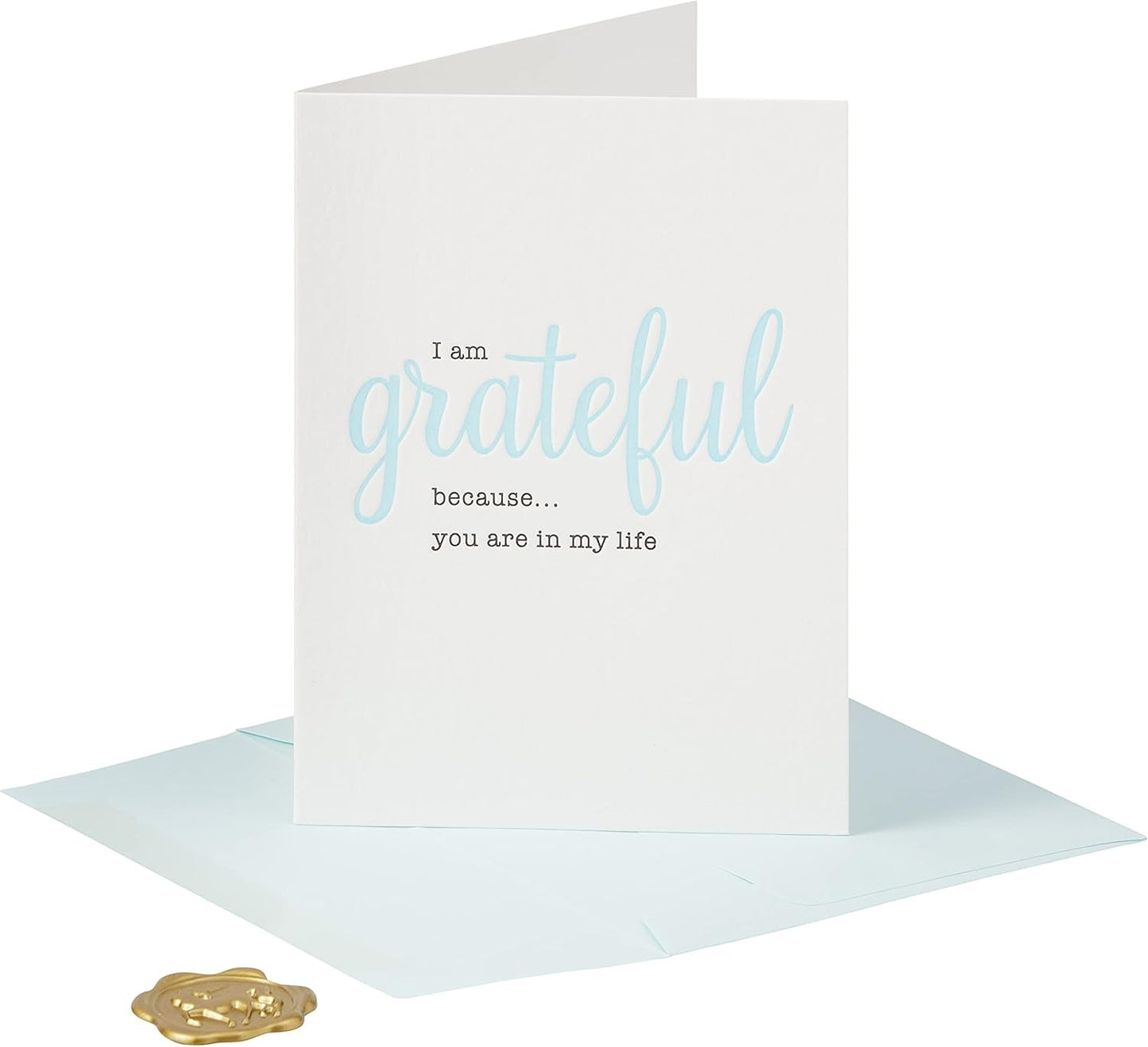 Grateful You Are In My Life Friendship Card