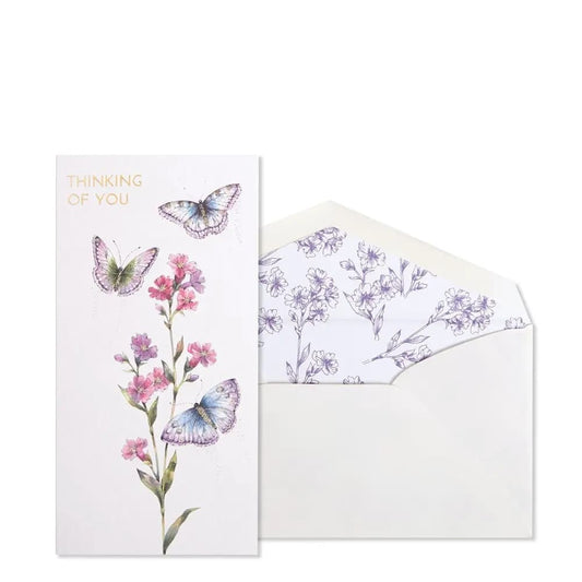 Monarch Butterflies Get Well Card