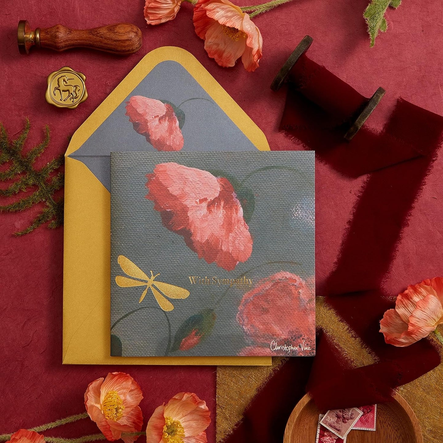 Pink Blossom Sympathy Card