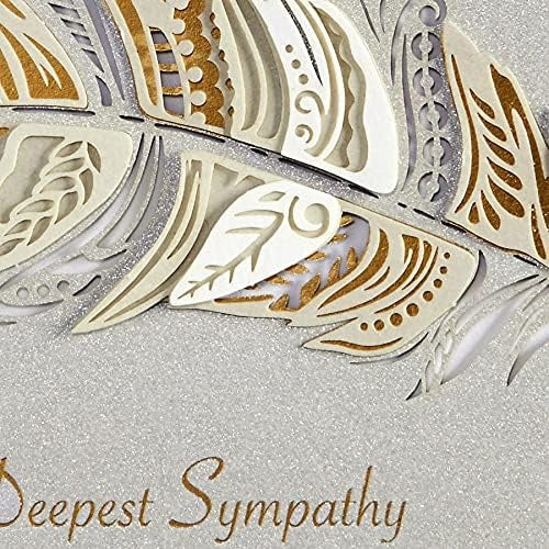 Feather Sympathy Card