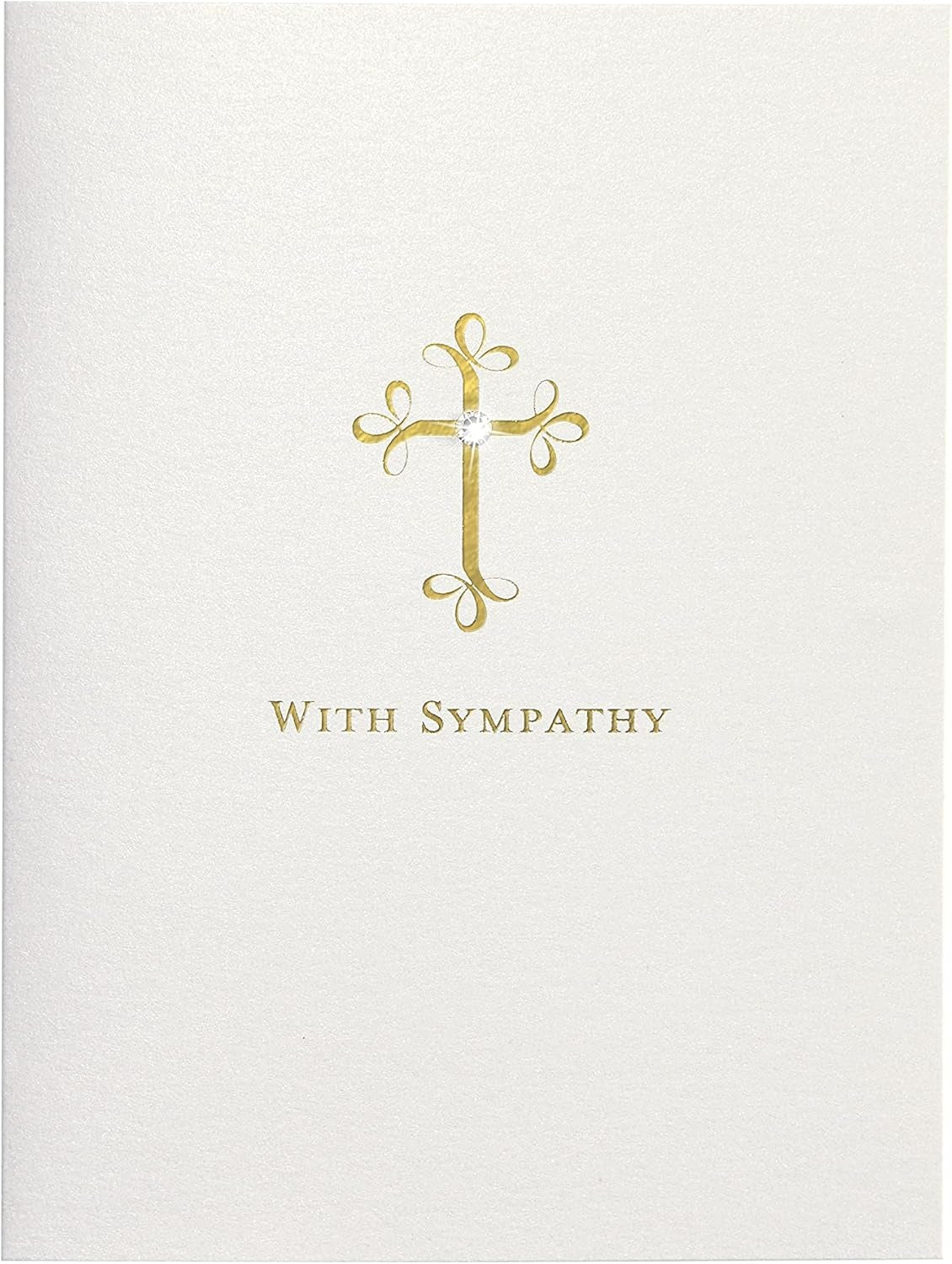 Cross Sympathy Card