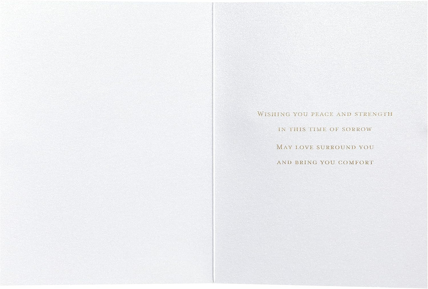 Cross Sympathy Card