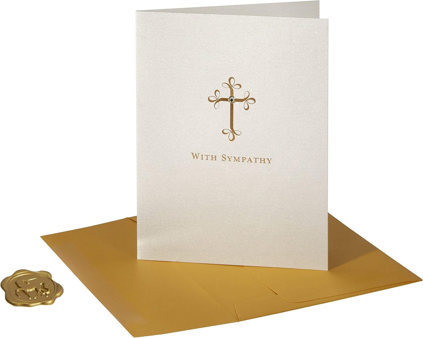 Cross Sympathy Card
