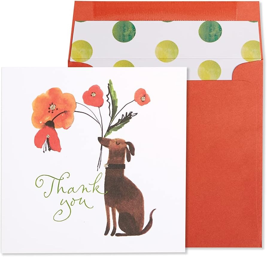 Dog Bringer Thank You Card