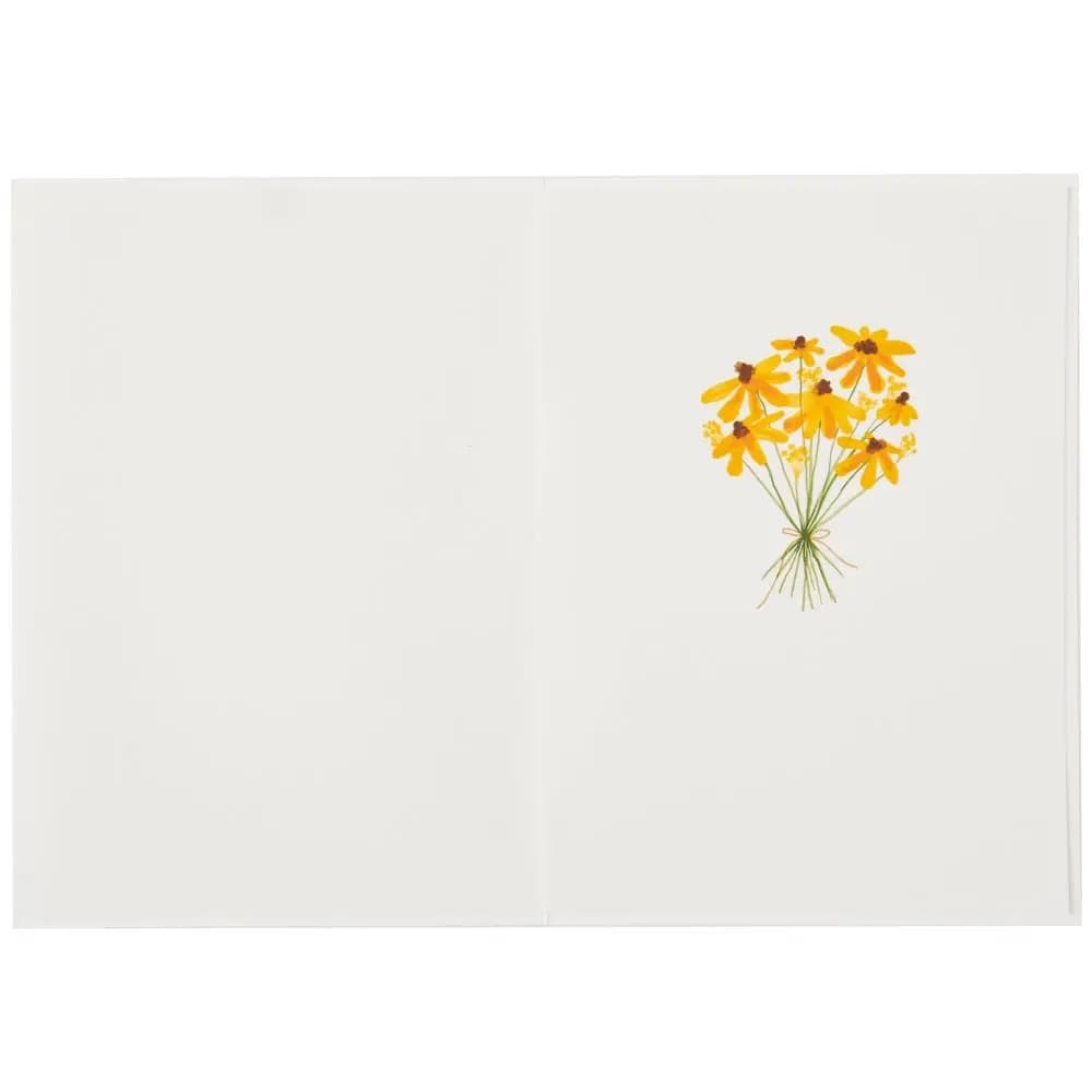 Daisy Flower Field Thank You Card