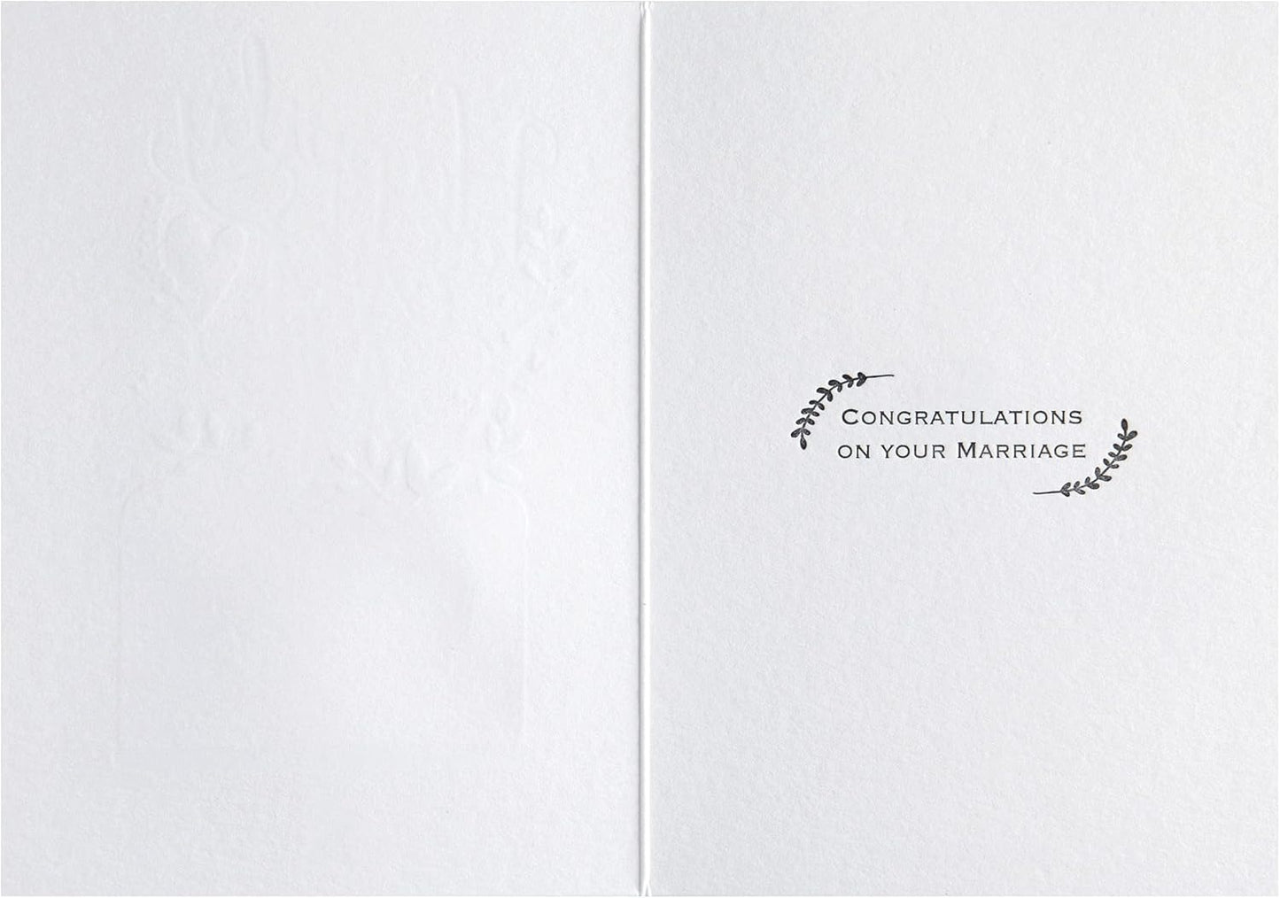 Happily Ever After Topper Wedding Card