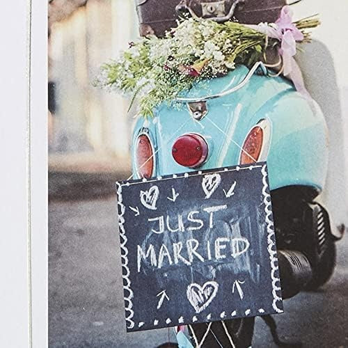 Vespa Photo Wedding Card