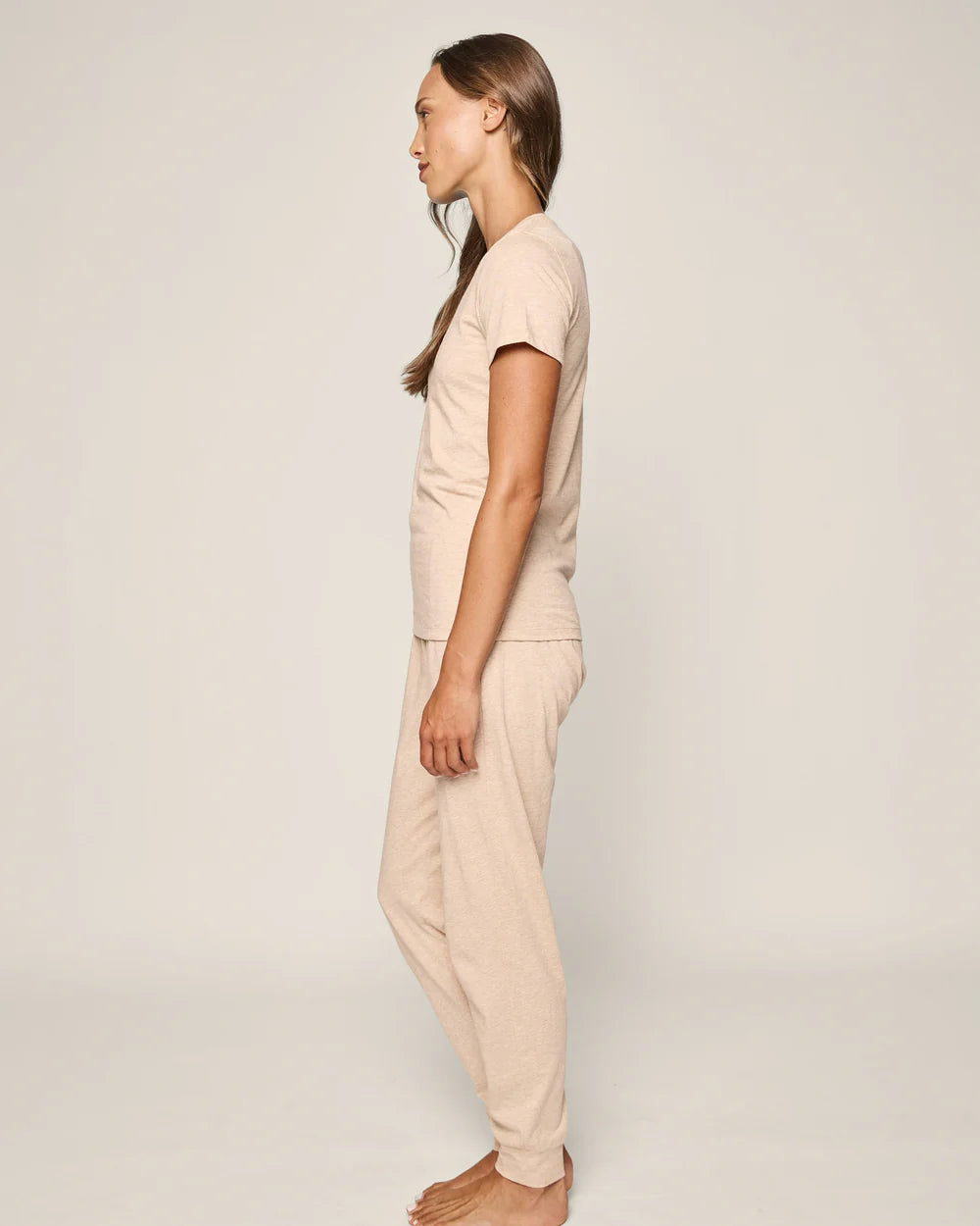 Women's Pima Lounge Pants in Camel