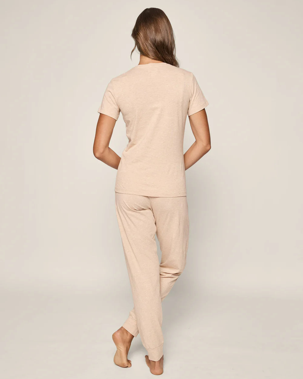 Women's Pima Lounge Pants in Camel