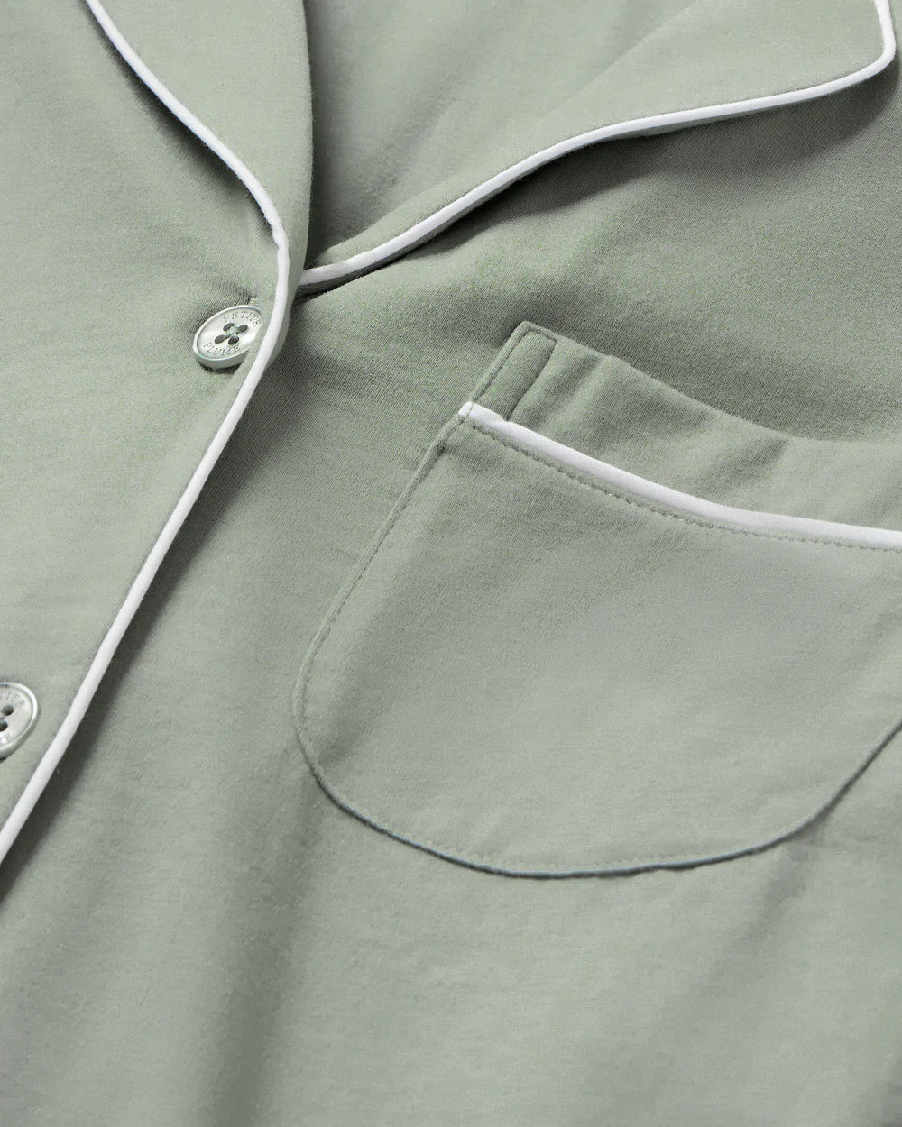 Women's Pima Pajama Set in Sage