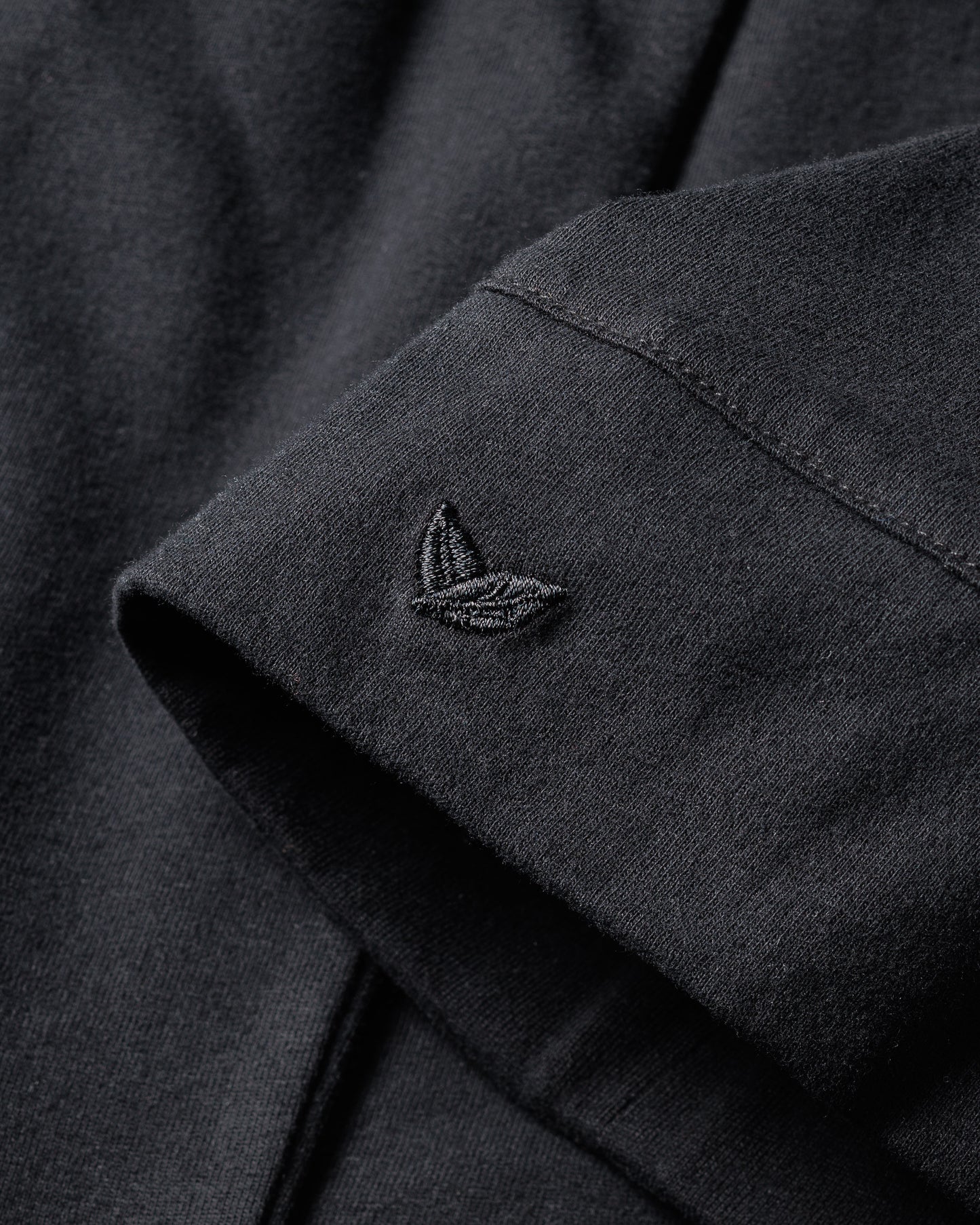 Women's Olivia Wide Leg pima Pajama Set in Black