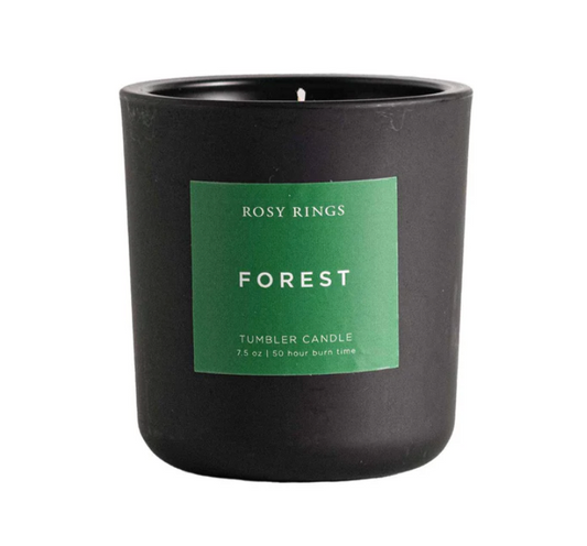 Forest Boxed Glass Tumbler Candle