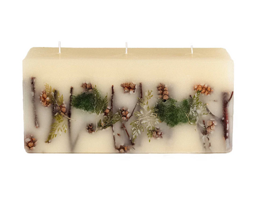 Forest Brick Botanical Candle