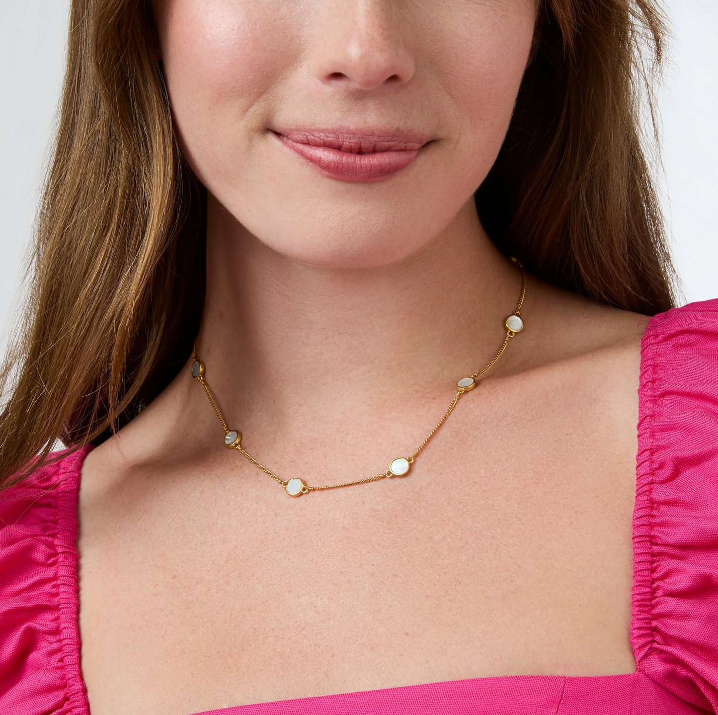 Valencia Delicate Station Necklace