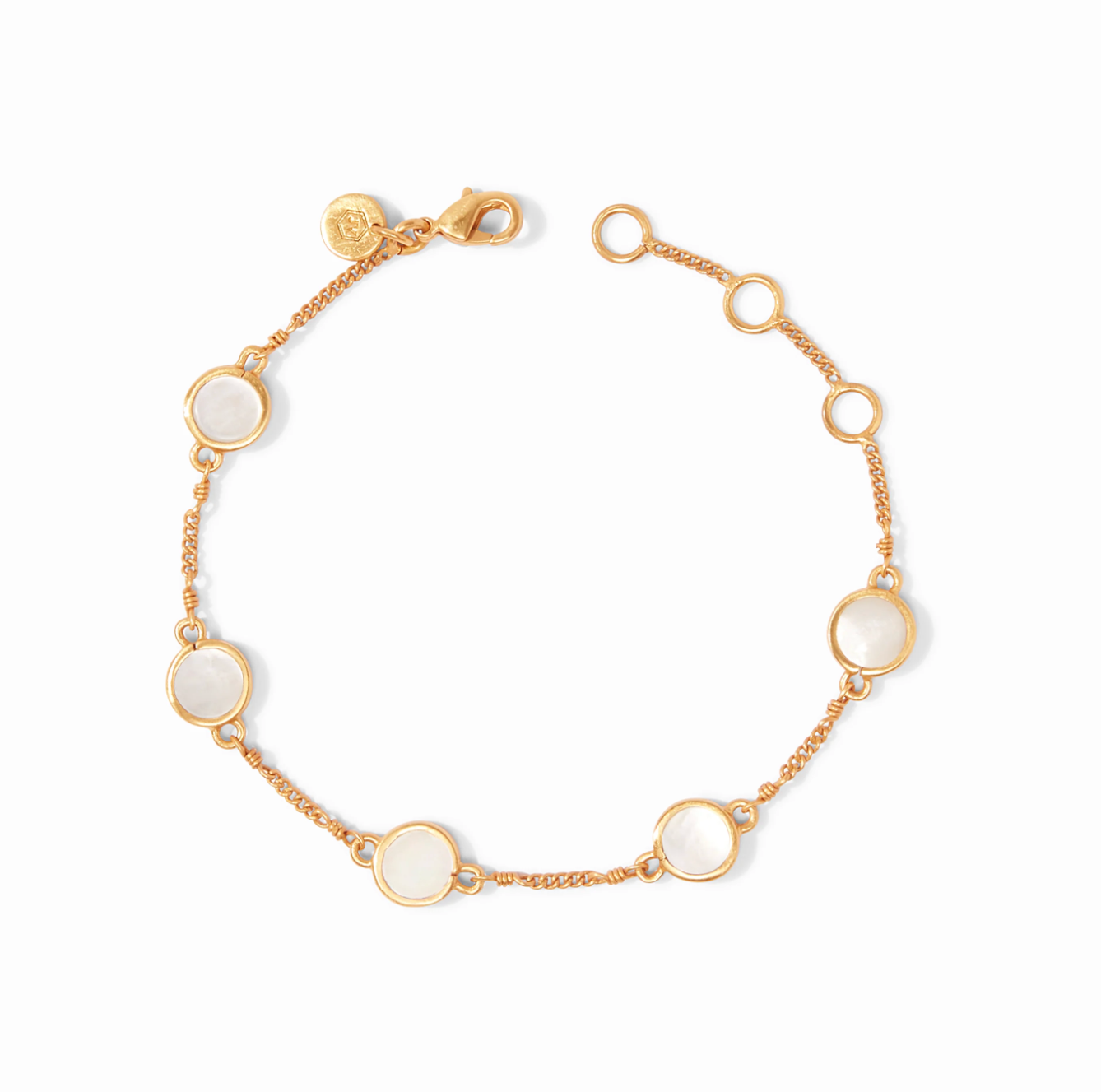 Valencia Delicate Bracelet: Pearl