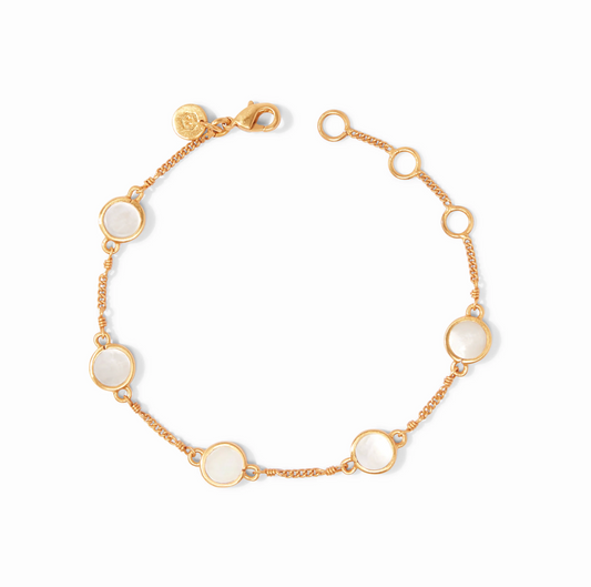 Valencia Delicate Bracelet: Pearl