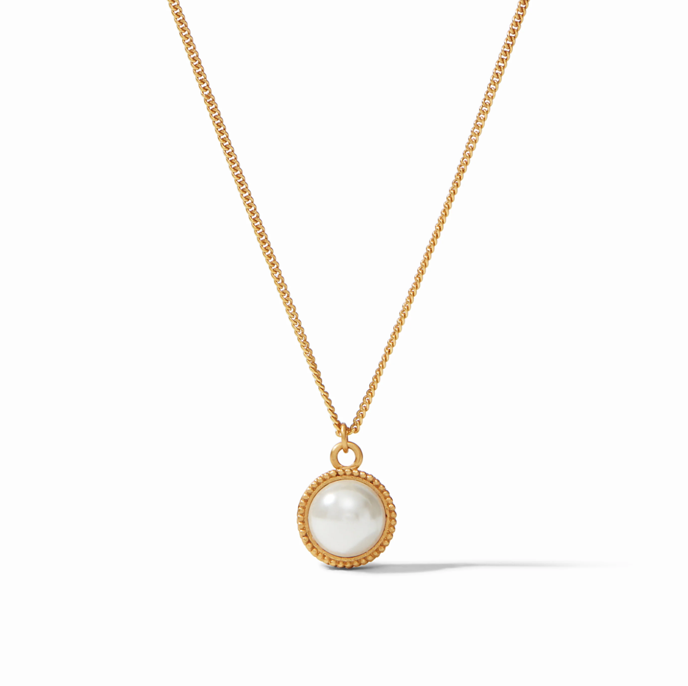 Fleur-de-Lis Solitaire Necklace