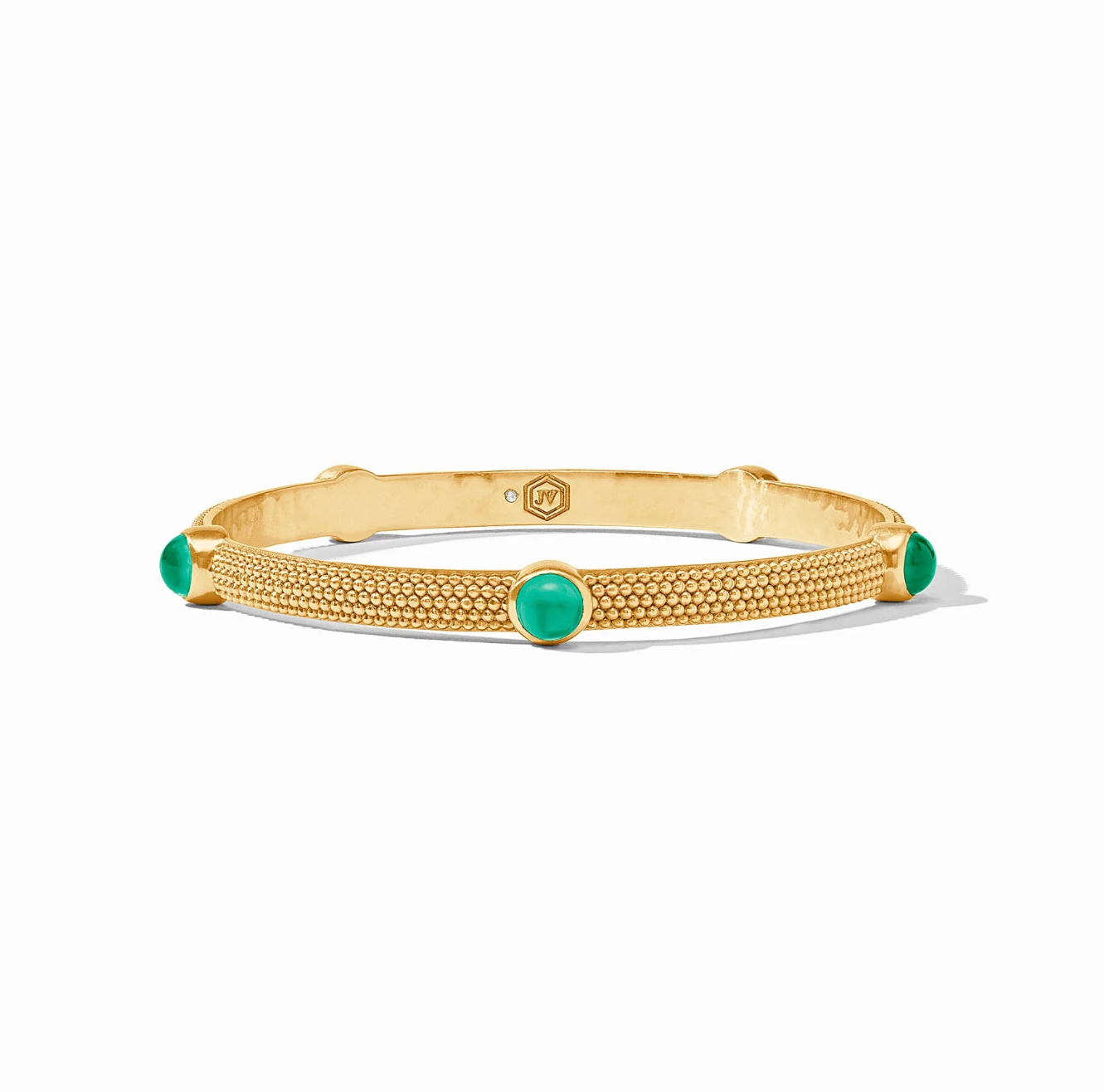 Cabochon Bangle Bracelet
