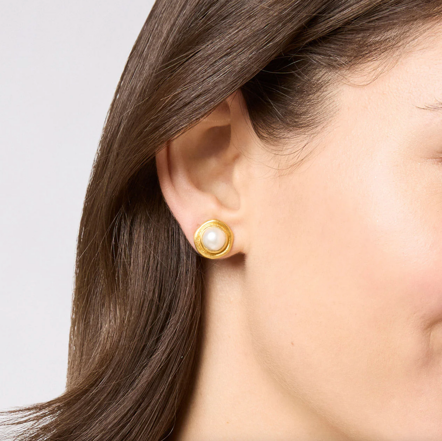 Wave Stone Stud