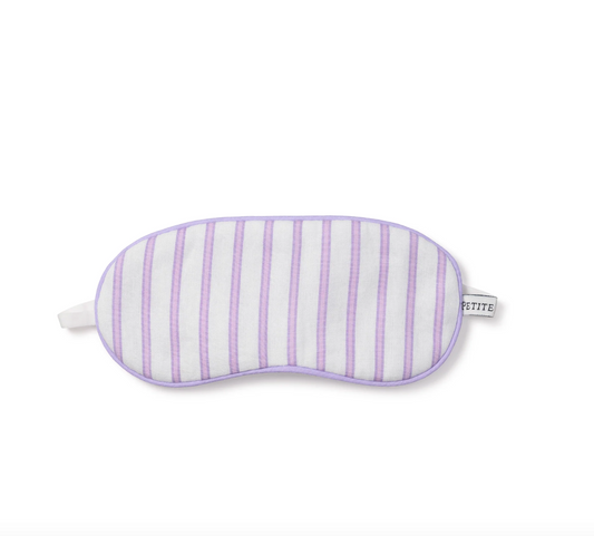 Kid's Twill Sleep Mask in Lavendar
