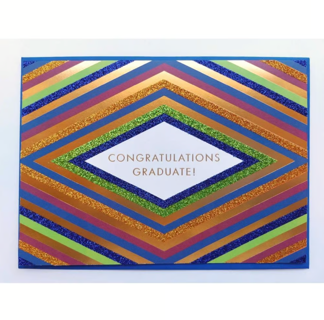 Graphic Graduation Card