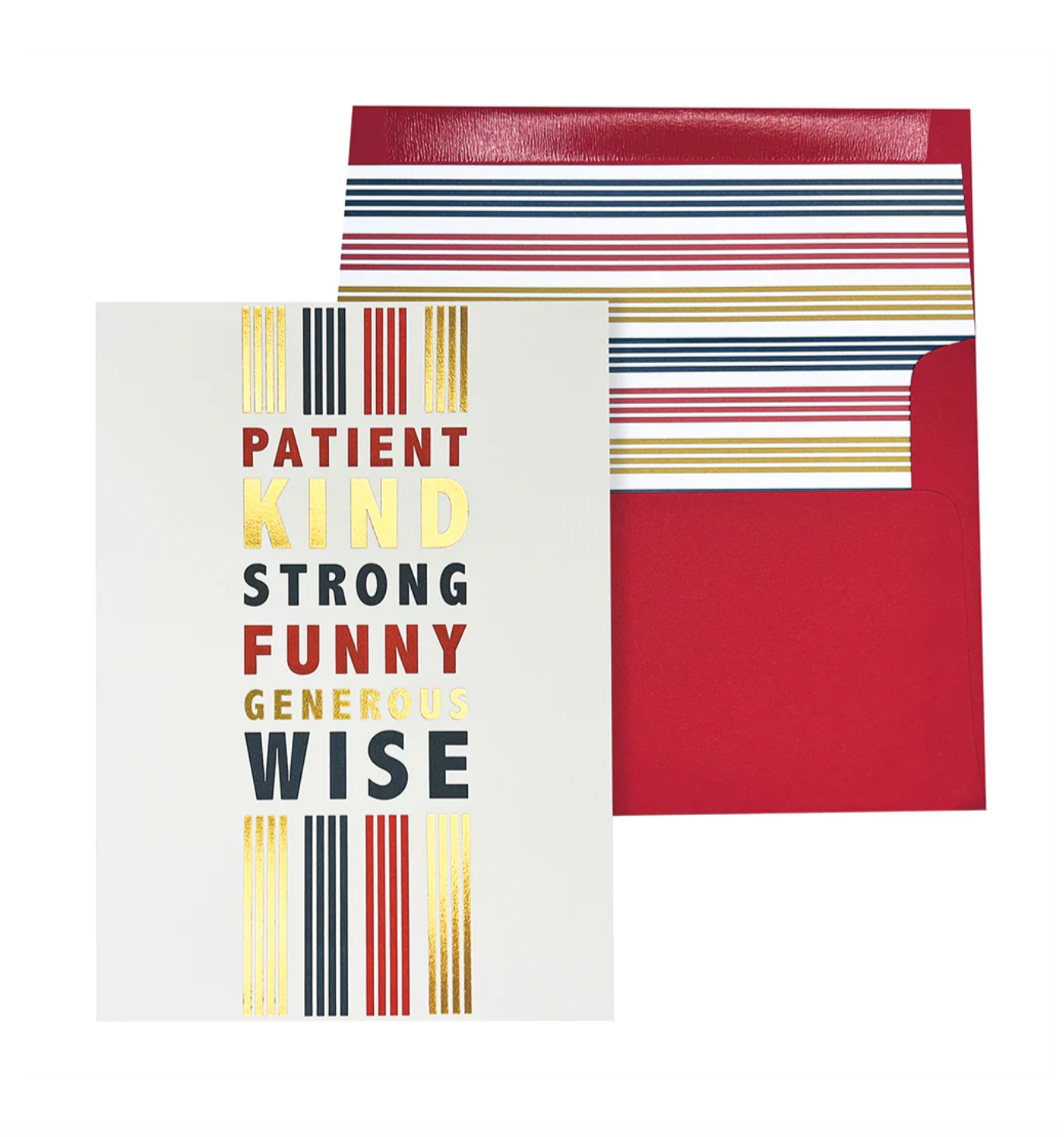 Letterpress Lettering Fathers Day Card