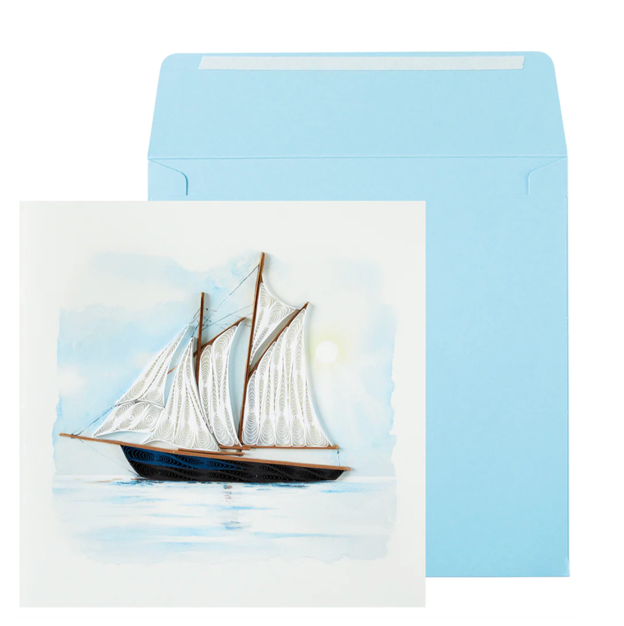 Quilled Sailboat Fathers Day Card