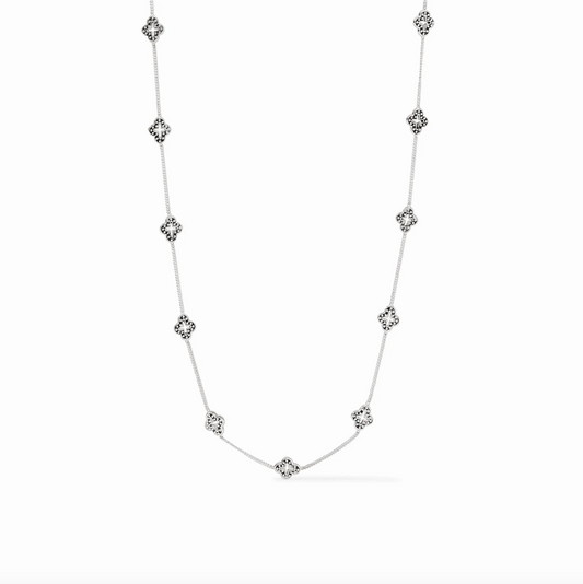 Florentine Demi Delicate Station Necklace
