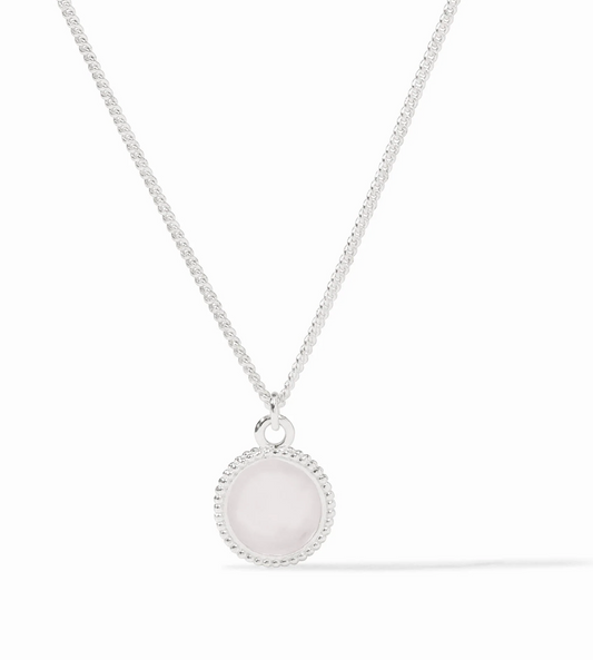 Fleur-de-Lis Solitaire Necklace