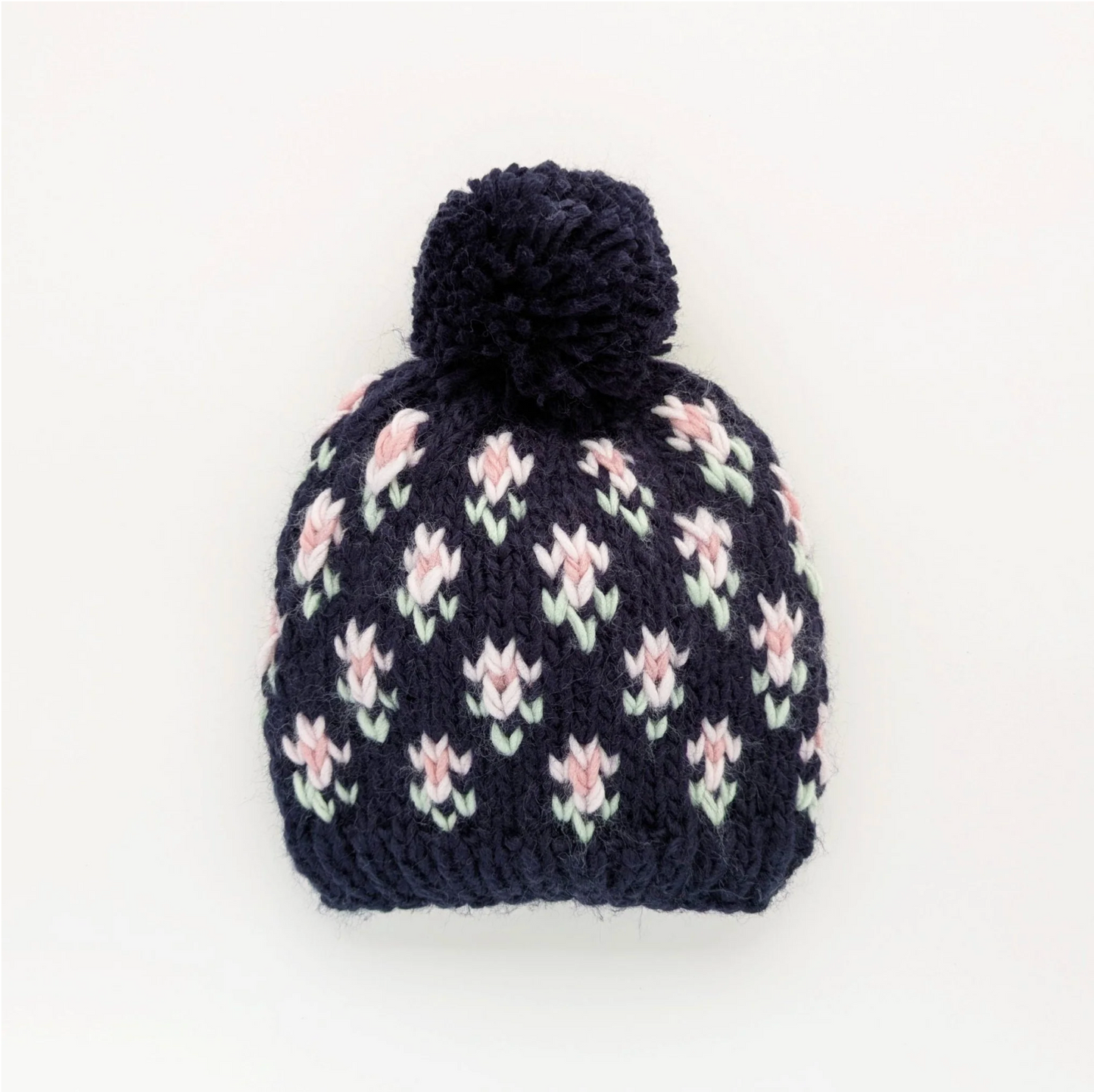 Bitty Blooms Indigo Beanie Hat for Baby & Kids