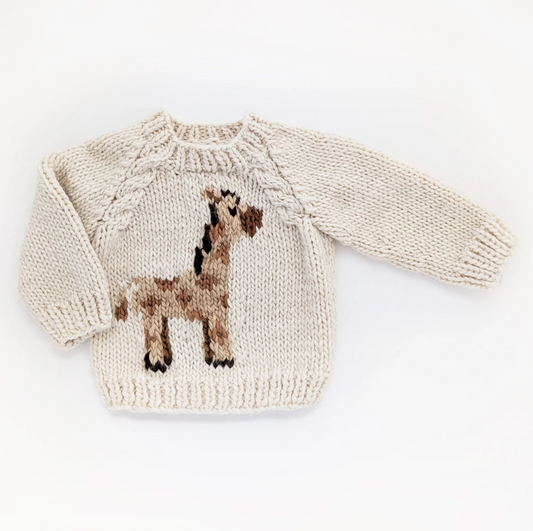 Giraffe Sweater for Baby & Toddler