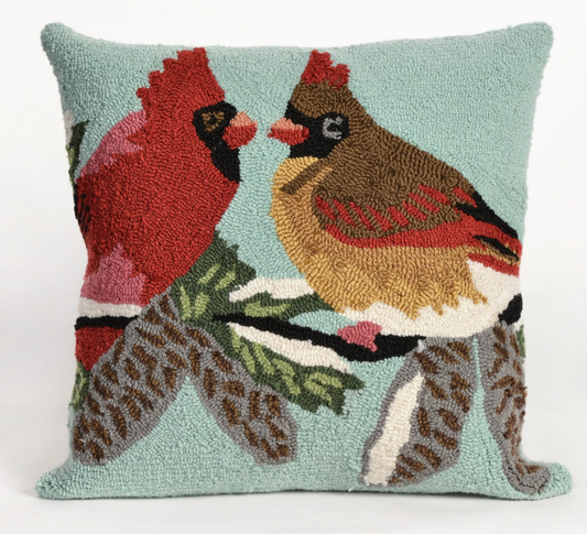 Frontporch Cardinals Indoor/Outdoor Pillow