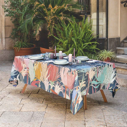 Premium Linen Tablecloth - Akiko