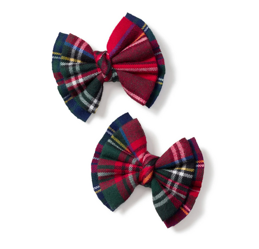 Imperial Tartan 2-pack Hair Bows