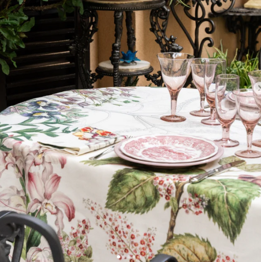 Premium Linen Tablecloth - Dafne